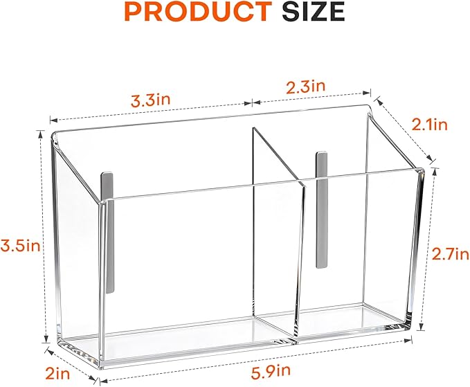 Magnetic Dry Erase Marker Holder, Magnetic Pen Holder Perfect for Refrigerator, Whiteboard, Pens, Pencils,Refrigerator and Locker Accessories