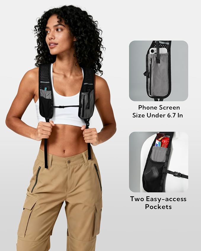 WATERFLY Small Packable Travel Backpack: 15L Lightweight Hiking Daypack | 0.59 lb,Water-Resistant Nylon,Breathable Straps,Reflective Strips,Phone Pocket,Multi-Pockets,Hiking,Cycling,Commute,Men Women