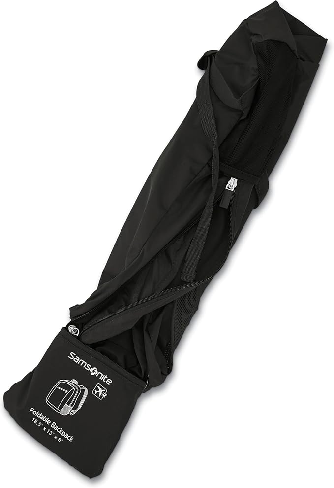 Samsonite Foldaway Backpack, Black
