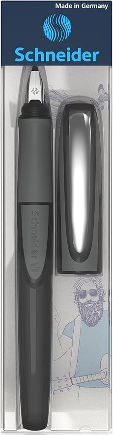 Schneider Ray fountain pen (left-handed, incl. Royal Blue Standard Ink Cartridge