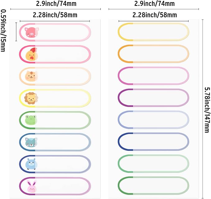 Waterproof Name Labels for Kids Stuff, Daycare Labels for Baby Bottles, 80 PCS Kids Name Stickers for School Supplies Self Laminating, Dishwasher Safe, Personalized Name Tags for Water Bottle Pacifier