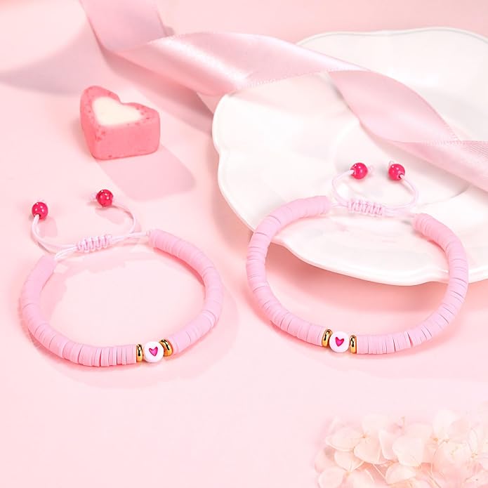 UPROMI First Day of Preschool/Kindergarten/1st Grade/2nd Grade/School Gift, Back to School Bracelet Mommy and Me Dad and Son