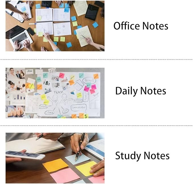 1520 Sheets Sticky Tabs Transparent Bible Sticky Notes,Book Tabs Colored Page Markers,Sticky Index Tabs for Reading Notes,Books,Bible,Office School Supplies,Book Annotation