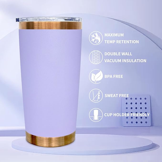 20 oz Tumbler Bulk 12 Pack Stainless Steel Tumblers with Lids and Straws, Double Wall Vacuum Insulated Travel Coffee Mug for Laser Engrave, Powder Coated Cups for Hot and Cold Drinks (Mixed C,12 pack)