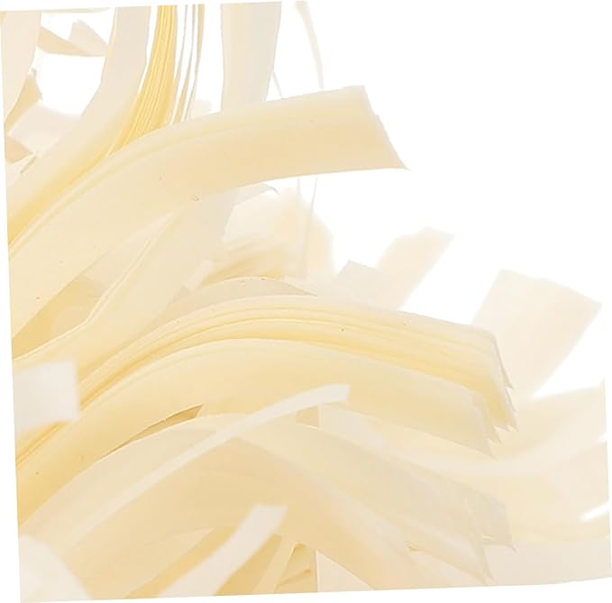 BCOATH Natural Paper Shred Filler for Boxes and Basket Filling Lightweight Recyclable Box Stuffing for Party Favor Packaging Easter Wedding and Festival Decoration