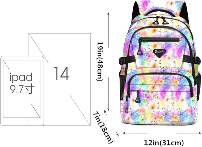 Casual Lightweight Backpacks for Boys & Girls, School Bookbags, 15 "Laptop Backpack, Travel Bag (212-fhua)
