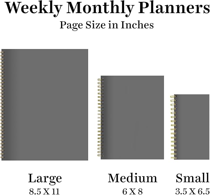 TF Publishing July 2026 - June 2027 Leaf Motif Large Weekly Monthly Planner - 12 Month Academic Planner 2026-2027 with Durable Cover, Thick Uncoated Paper and Planning Stickers - 9in x 11in