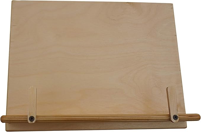 Wooden Wall Mount Book Holder (Made in The USA)
