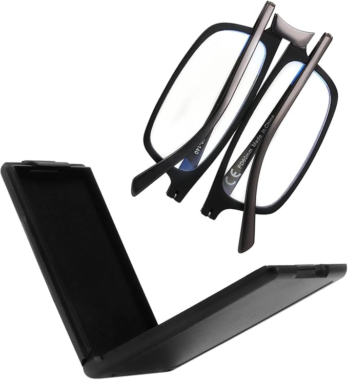 SKYOAK Evolved Folding Reading Glasses For Women Men Blue Light Blocking Anti UV Eyestrain Foldable Portable Compact Readers 101