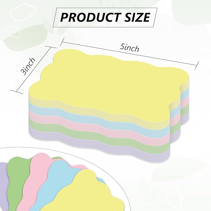 Whaline 150 Pack Colorful Index Cards 3 x 5 Inch Cardstock Flashcard 5 Pastel Colors Blank Index Cards for Note-taking Studying Organizing School Office Supplies
