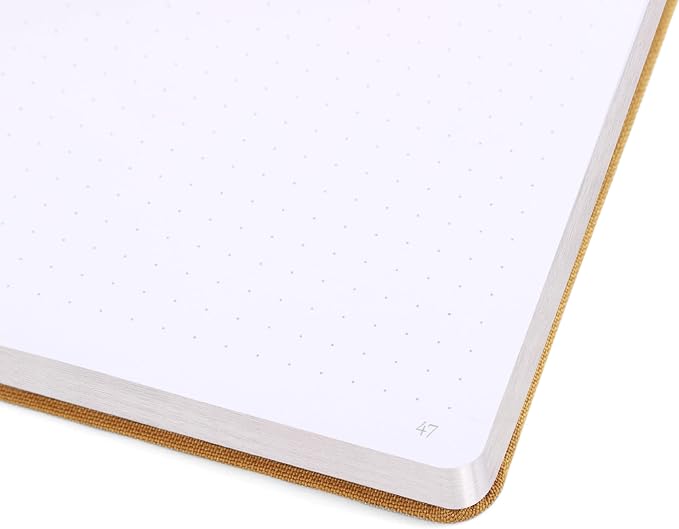 A5 Bullet Dotted Journal Notebook | 160gsm Thick Bleedproof Paper, Lay Flat Binding, 160 Numbered Pages | Hard Cover Dot Grid Notebook/Bullet Journals for Creatives & Professionals(Solar system)