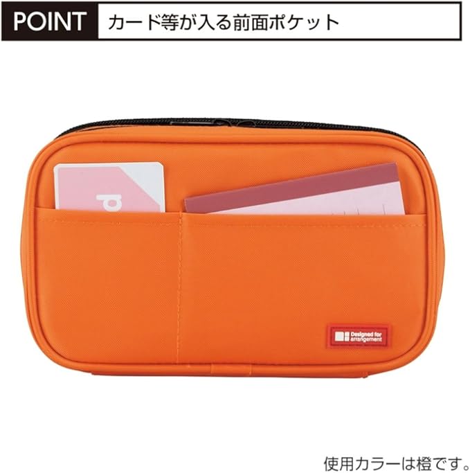 LIHIT LAB Large Capacity Double Zipper Pencil Case For School Office College, Big Capacity 6 Compartments Pencil Bag Holder Adults Teen Boys Girls, Travel Cosmetics Storage, Yellow Green (A7555-6)