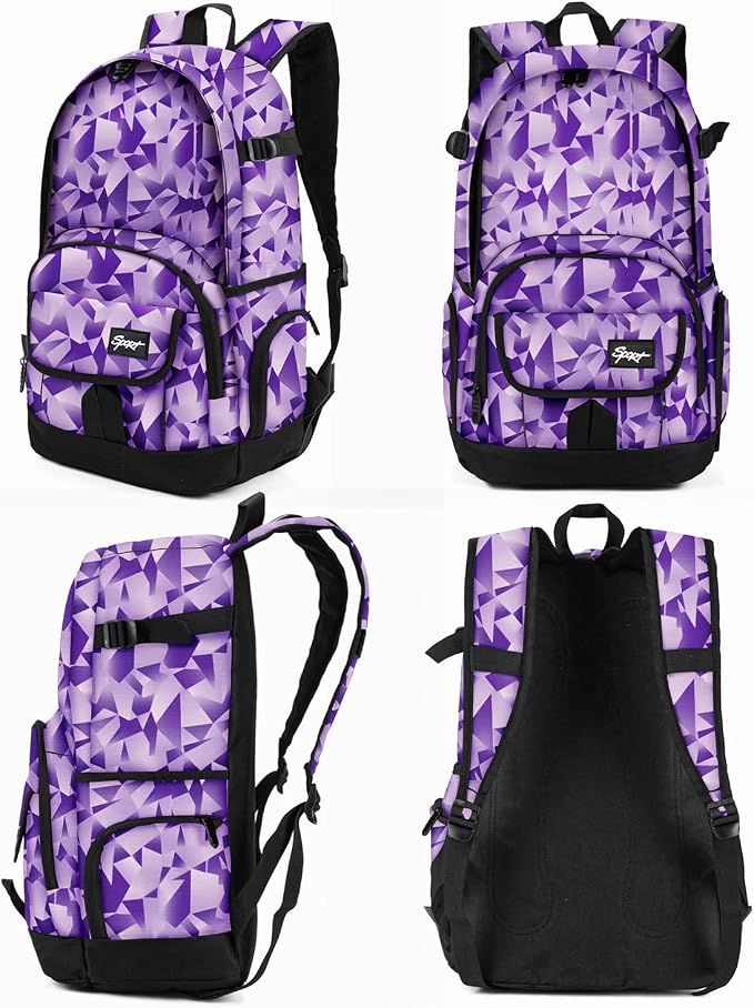 rickyh style School Backpack Travel Bag for Men & Women Lightweight College Back Pack with Laptop Compartmen