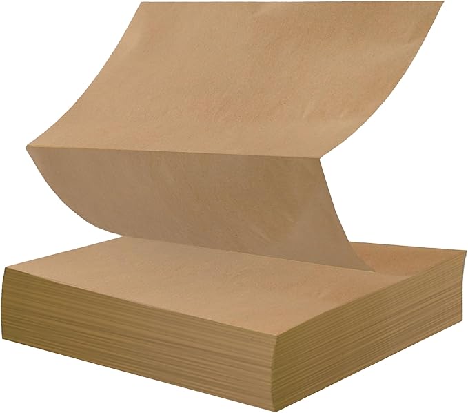 Elementree Brown Packing Paper Sheets for Moving & Shipping - 250 Count (229 Feet) - 14.5" x 11" Sheet Size - Sustainable Void Fill Packaging Made in the USA - Kraft Paper Thickness (00923)