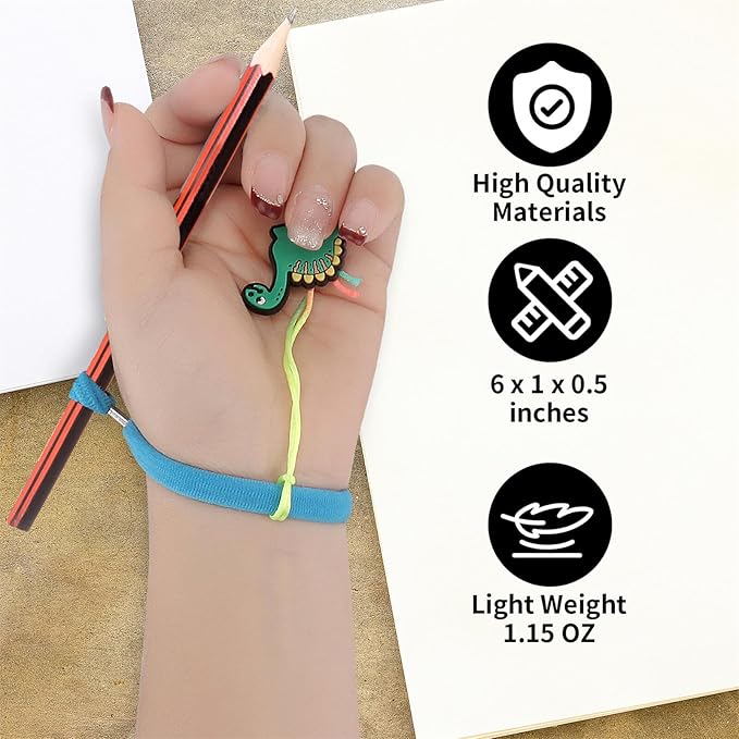 Pencil Grips for Kids Handwriting – 6PCS Ergonomic Pencil Grip Trainer for Toddlers 3-5 – Preschool Writing Aid for Left & Right Hand – Tripod Grip Corrector for Early Learning Tools