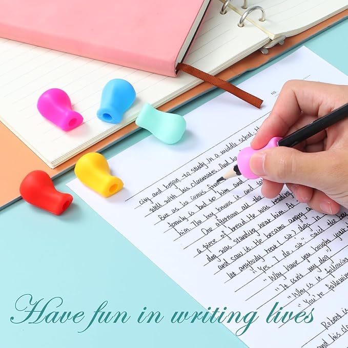 12 PCS Pen Grip, Grips for Pencils, Pencil Holder for Kids Handwriting