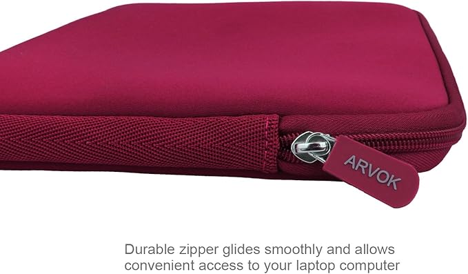 ARVOK 15 15.6 16 inch Laptop Sleeve Ultra-Thin Case MacBook pro 16 inch Sleeve Water-Resistant Notebook Computer Pocket Tablet Briefcase Carrying Bag/Pouch Skin Cover for HP/Dell/Lenovo/Asus/Acer