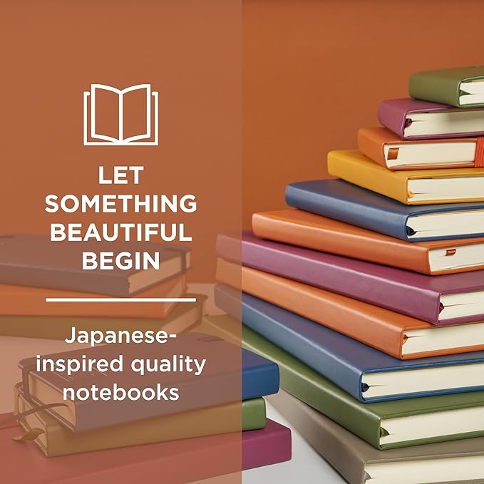 Sakura Sketchbook A4 - Drawing Sketchbook for Visual Journaling, Effortless Sketching & Personal Use - 140 GSM Paper - Hardcover Hardcover - 160 Pages - 8.3 x 11.7" - Black - Cream Paper