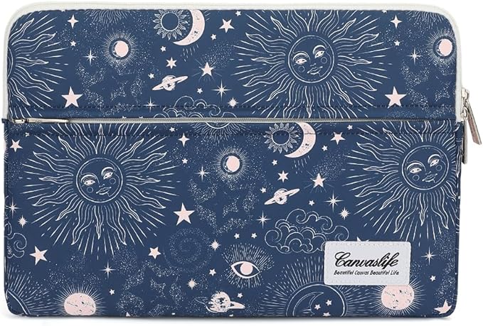 Laptop case 14 inch, Shockproof Protective Notebook Cover Bag with Accessory Pocket, Durable Carrying Laptop Sleeve Compatible for MacBook HP Lenovo Dell Asus Acer (Sol De Mayo)