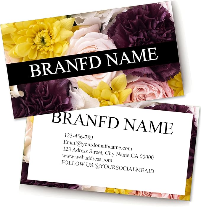 Custom Business Premium Cards 200 PCS, 3.5x2 inches Customizable Design with Luxurious Soft Texture All Business Designs 500 cards No Additional Charge