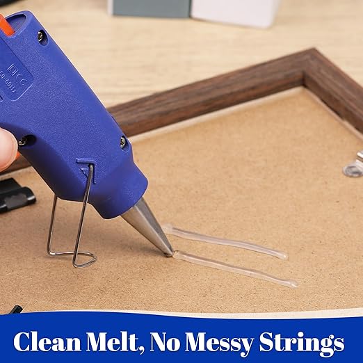 200 Pack Mini Hot Glue Sticks, 0.27" Diameter x 4" Length,All Temperature Clear Glue Sticks for Mini Glue Guns, Multipurpose for DIY, Crafts & Repairs