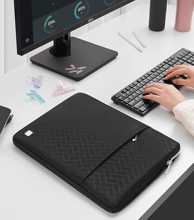 NIDOO Laptop Sleeve 17 inch Computer Protective Carrying Case Portable Cover for 17.3 inch Lenovo Legion 5 / IdeaPad 3 Gen 7 / Dell G7 17 / XPS 17 / HP Laptop 17-cp1773ng / Asus ZenBook Pro 17