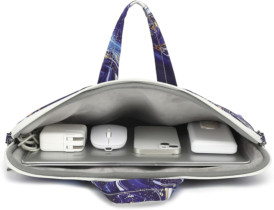 DACHEE Laptop Shoulder Bag for 15 Inch/15.6 Inch Macbook Pro