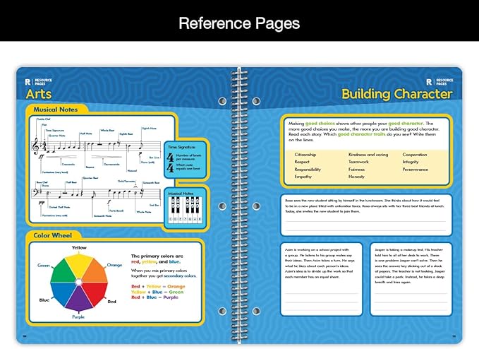 Elementary Student Planner 2025-2026 Academic School Year, Large (8.5" by 11") Matrix Style Datebook with Classic Elementary Matrix Cover