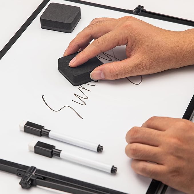 OWLKELA 30 Pack Whiteboard Eraser, Washable and Reusable Magnetic Whiteboard Eraser for Cleaning Dry Erase Markers on Magnetic Soft Whiteboard, Glass Whiteboard and Dry Erase Board