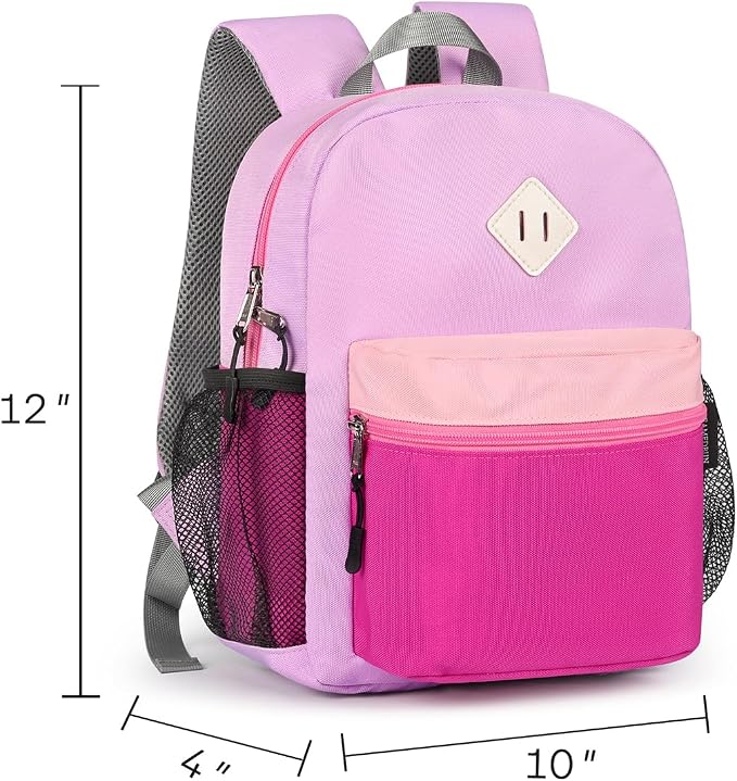 STEAMEDBUN Toddler Backpack for Girls 2-4, Kindergarten & Preschool Mini
