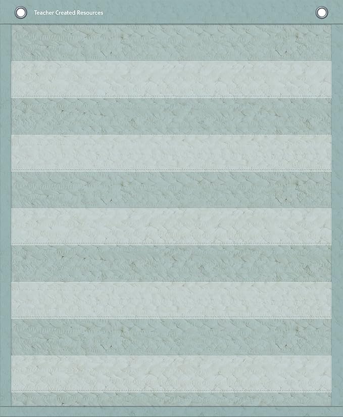 Teacher Created Resources Woven Magnetic Mini Pocket Charts (14" x 17") (TCR20108)