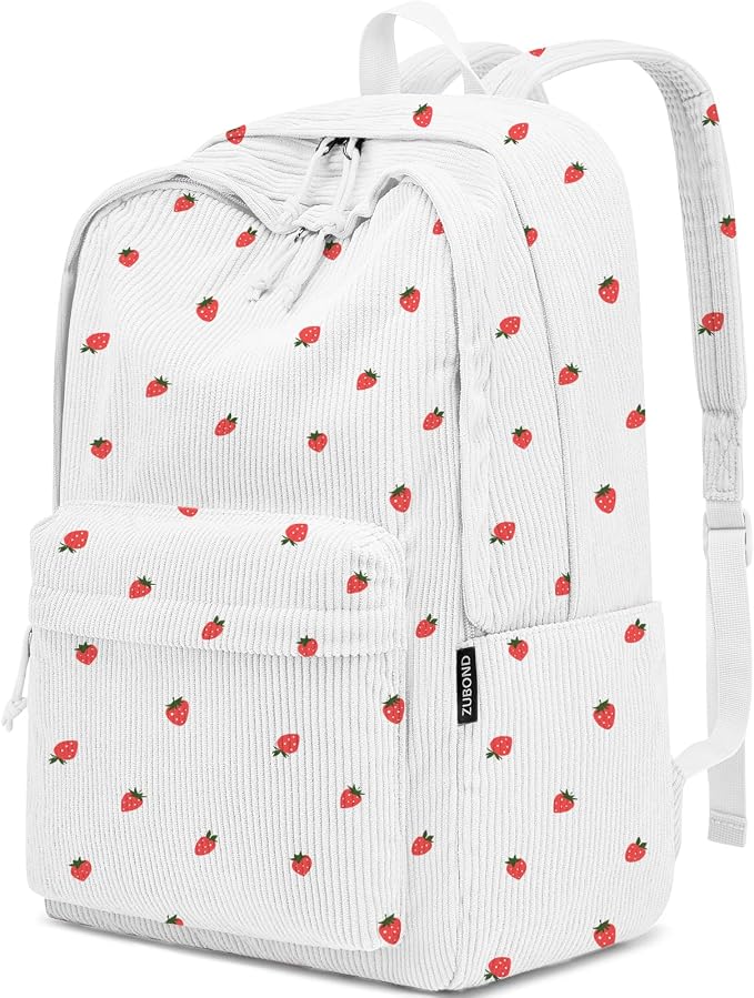 ZUBOND Girls Backpack, Lightweight School Bookbag for Teens, College Students Women & Men, Cute Large Laptop Backpack Fits 15.6 Inch Notebook