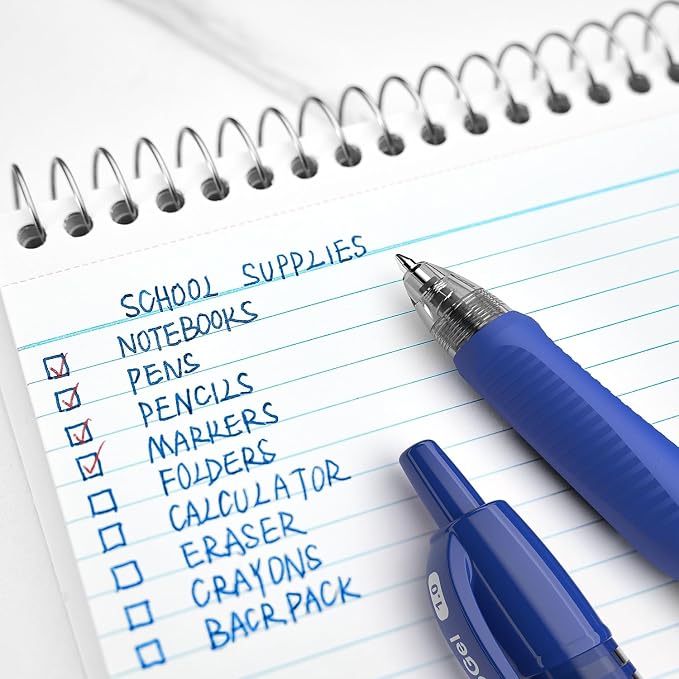 Staples ProGel Retractable Gel Pens, Bold 1.0mm, Blue Ink, 36-Pack | Smooth-flow pens for high-volume everyday office writing.
