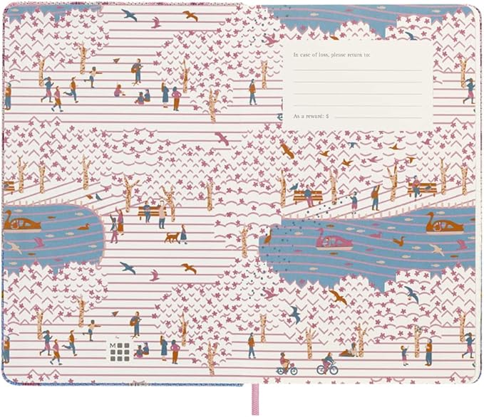 Moleskine Limited Edition Sakura Notebook, Hard Cover, Large (5" x 8.25"), Ruled/Lined, Premium Collector's Box