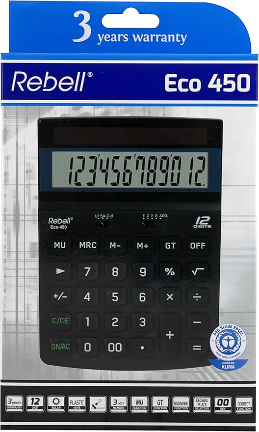 Rebell Eco 450 Calculator