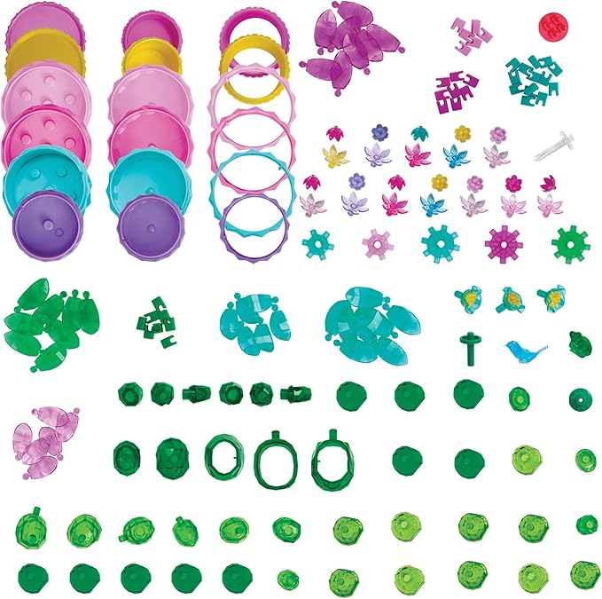 Cra-Z-Art Crystal Gem Creations Jewel Succulents Kit by RoseArt, 175+ Pieces, Great for Adults, Tweens and Children Ages 8+