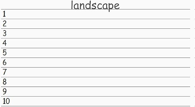Colonial Cards: 150 Color Cardstock 3" x 5" Index Cards, White, Lined Landscape Format