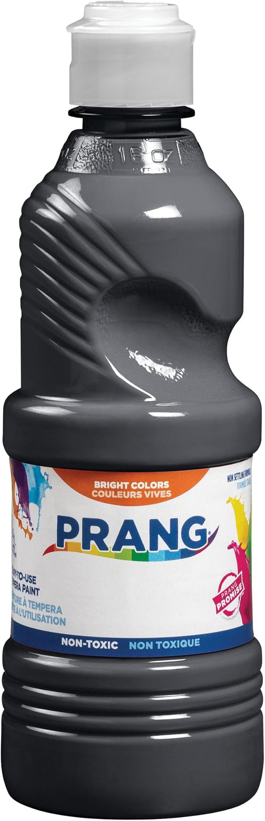 Prang Ready-to-Use Tempera Paint, Black, 16 Oz., 1 Count
