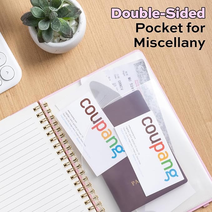deli 6 Pack Lined Spiral Journal Notebook, 160 Pages, A5 (5.5"x8") Hardcover Writing Notebook, College Ruled Spiral Bound Journal for Women & Men - Perfect for Work, School, Office & Note Taking
