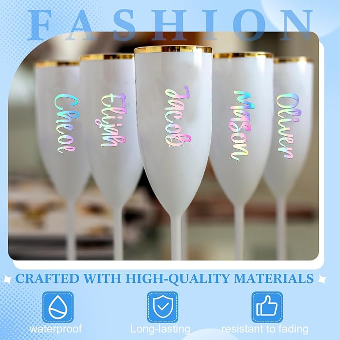 UV DTF Cup Wrap Letter Stickers Vinyl Decals,None | Personalized Name Stickers for Water Bottles Tumblers, Waterproof UV DTF Alphabet A-Z Stickers for 14-42oz Mugs DIY Craft