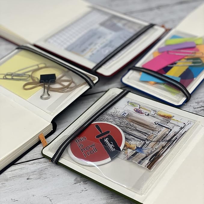 Travelogue Drawing Book, Grand Portrait 10-1/2 x 8-1/4, Cadmium Green Artist Journal
