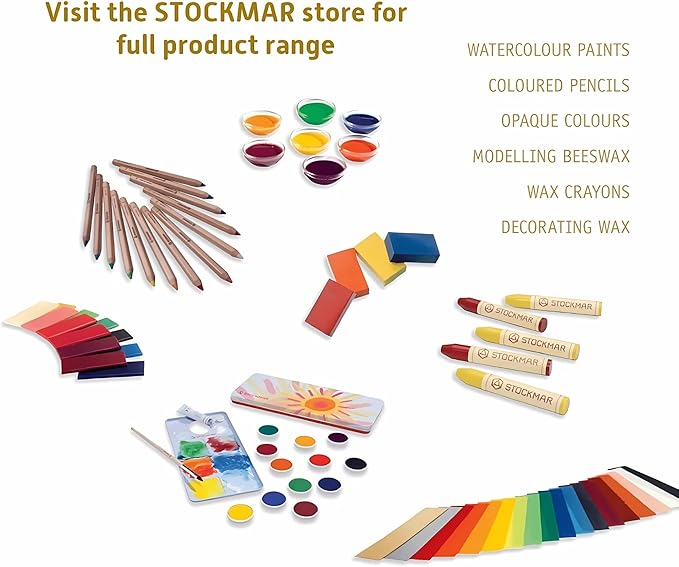 Stockmar Modelling Beeswax - 6 Colors - 100x40 mm