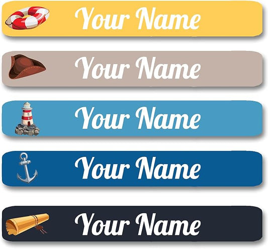 100 Pcs Personalized Labels for Kids School Supplies Waterproof, Custom Name Stickers Kids Labels for Travel, Daycare, Stationery