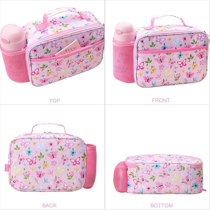 RHCPFOVR Kids Lunch Bag - Insulated Lunch Box for Boys Girls,Washable Lunch Bag and Reusable Toddler Leak-proof Lunchbox for School and Daycare