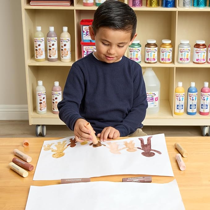COLORS LIKE ME TEMPERA PAINT STICKS - 8 COLORS