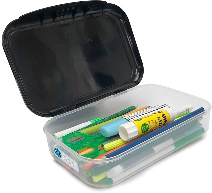 ZIPIT: Recycled Plastic Pencil Box - Blushing Panda - Large Capacity Case, Animal Character, Stationery Organizer, School Supplies-Toys Holder, Kids