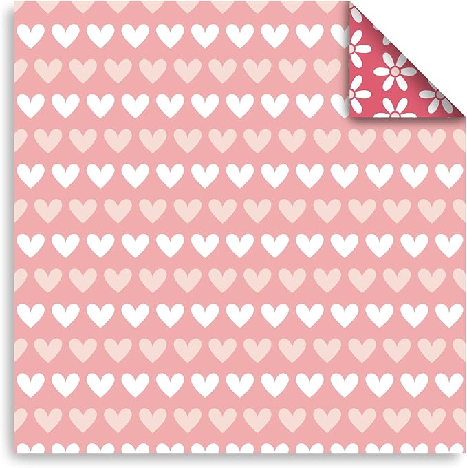Origami Paper 6x6 Double Sided 50 Sheets 10 Colors origami kit Japanese Chiyo Square Craft Kits Easy Fold Arts Crafts DIY Handwork Pink Memories