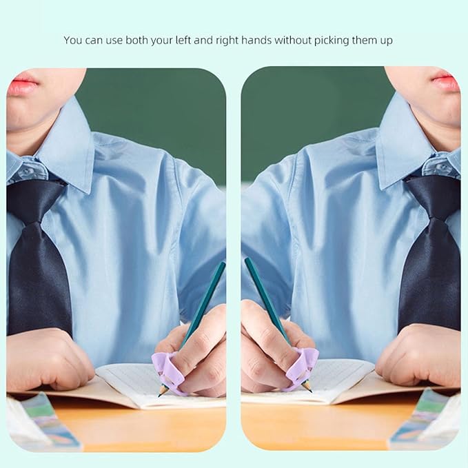 Pencils Grip for Handwriting for Toddler Preschoolers, Pencil Holder Grip Postures Correction Training Writing Aid Ergonomic Pencil Grippers Holder