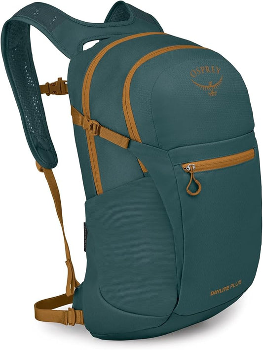 Osprey Daylite Plus Commuter Backpack - Everyday Pack with Laptop Sleeve, Bottle Pockets, and Extra Storage, Torrent Blue