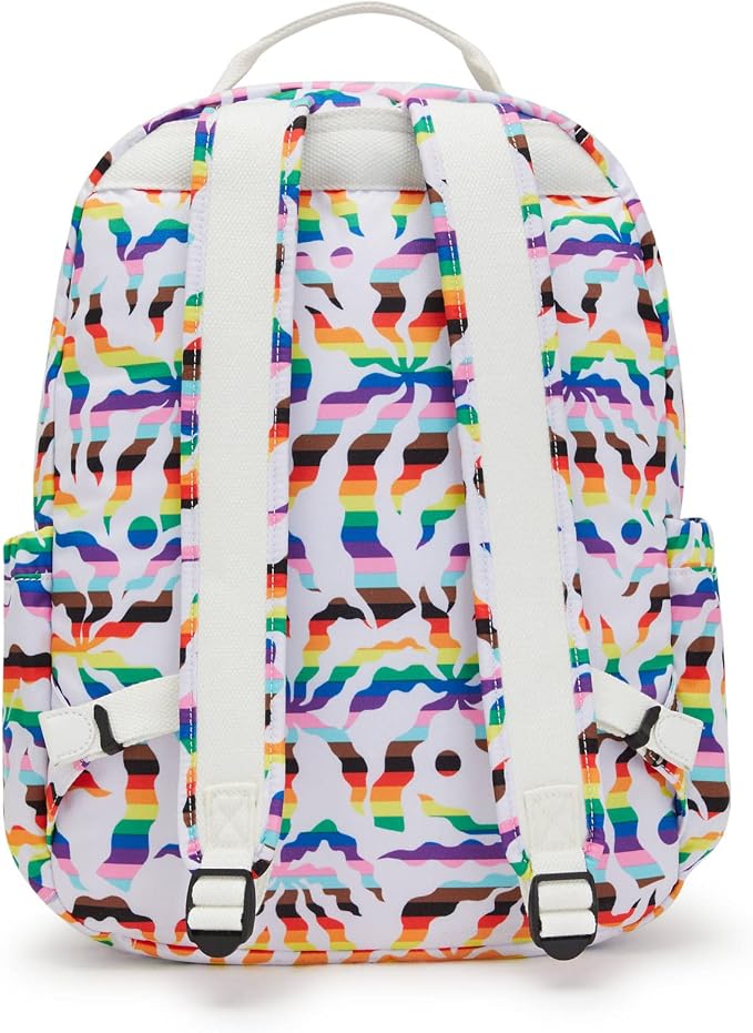 Kipling Women's Seoul 15" Laptop Backpack, Durable, Roomy with Padded Shoulder Straps, Built-In Protective Sleeve